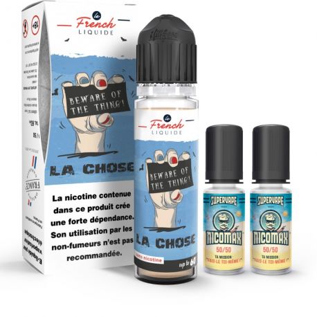 E-liquide La Chose 40 ml + 2 Boosters Le French Liquide