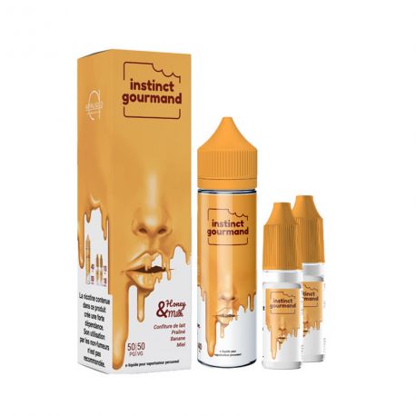E-liquide Honey and Milk Alfaliquid