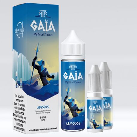 E-liquide ERTHEMIS GAIA Mythical Flavors - Grand format 60ml - E-liquide pour  cigarette électronique