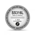 Fil résistif inox SS316