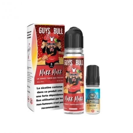 E-liquide Crazy Tarte aux Fraises Guys & Bull