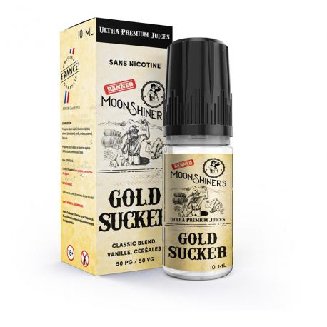 E-liquide Gold Sucker 10ml Moonshiners
