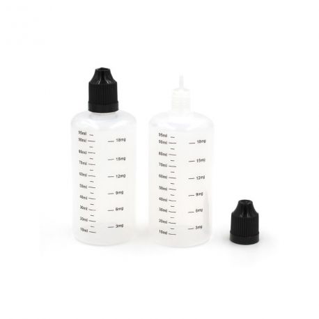 Bouteille vide graduée PE