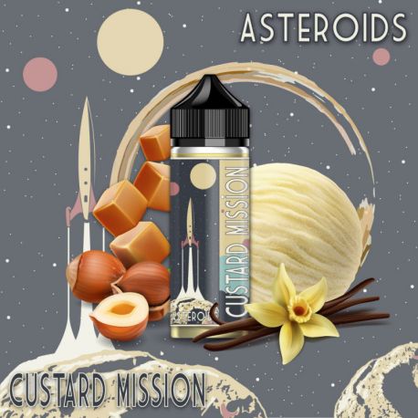 E-liquide Asteroids Custard Mission