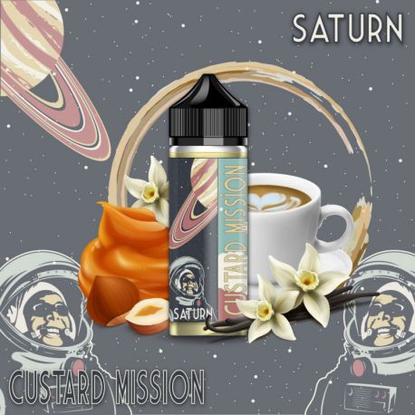 E-liquide Saturn Custard Mission