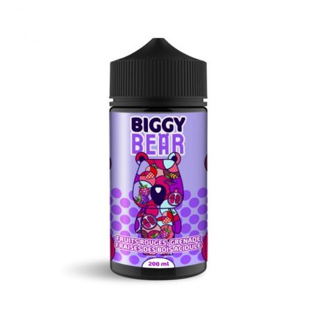 E-liquide Fruits Rouges Grenade Fraise Biggy Bear