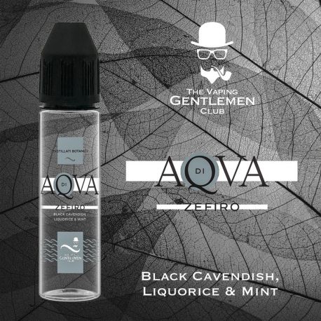 E-liquide Aqva di Zefiro The Vaping Gentlemen Club