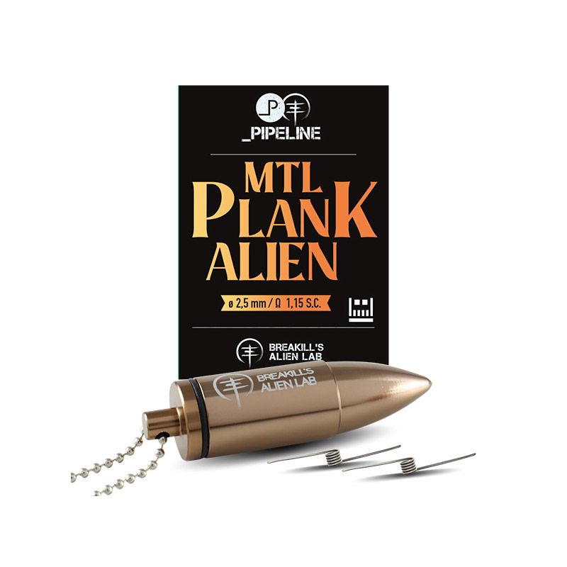 Résistances MTL Plank Alien Coils Breakill's
