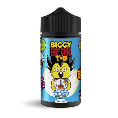 E-liquide Grenade Fraise Kiwi Biggy Bear Evo