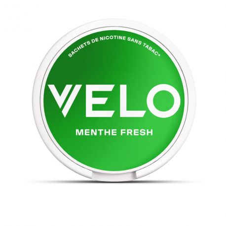 Sachets nicotinés Menthe Fresh Velo