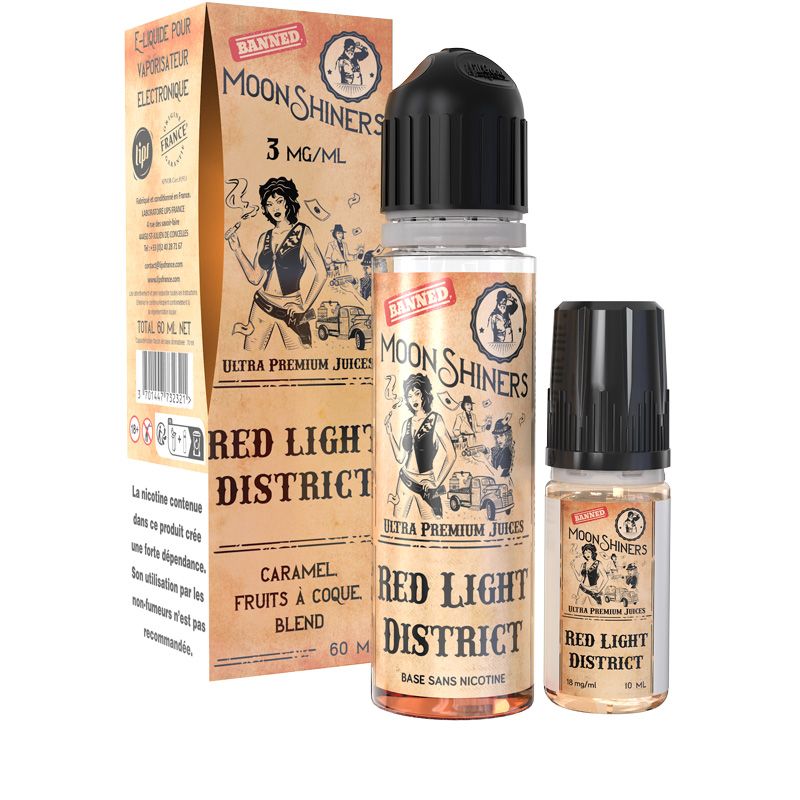 E-liquide Red Light District Moonshiners