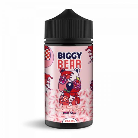 E-liquide Grenadine Framboise Fraise Biggy Bear