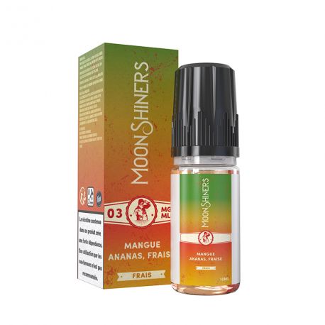 E-liquide Mangue Ananas Fraise Moonshiners