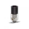 Drip Tip Inox/Delrin Noir Vapor Giant