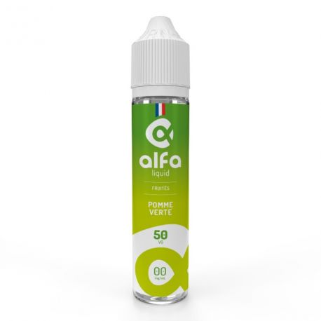 E-liquide Pomme Verte Alfaliquid