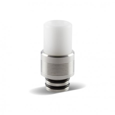 Drip Tip Inox/Delrin Blanc Vapor Giant