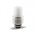 Drip Tip Inox/Delrin Blanc Vapor Giant