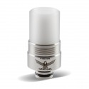 Drip Tip Inox/Delrin Blanc Vapor Giant