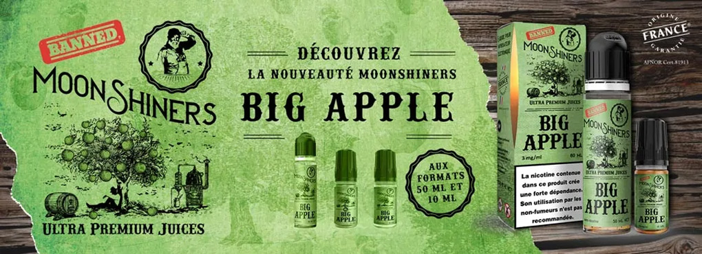E-liquide Big Apple Moonshiners