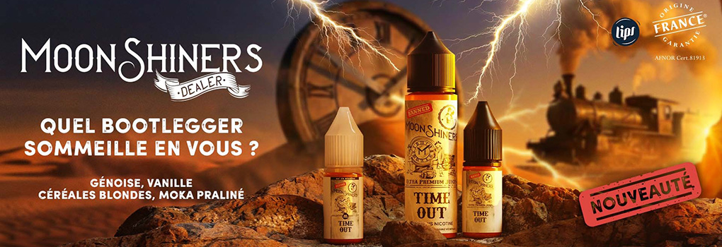 E-liquide Moonshiners Time Out E-liquide Moonshiners Time Out