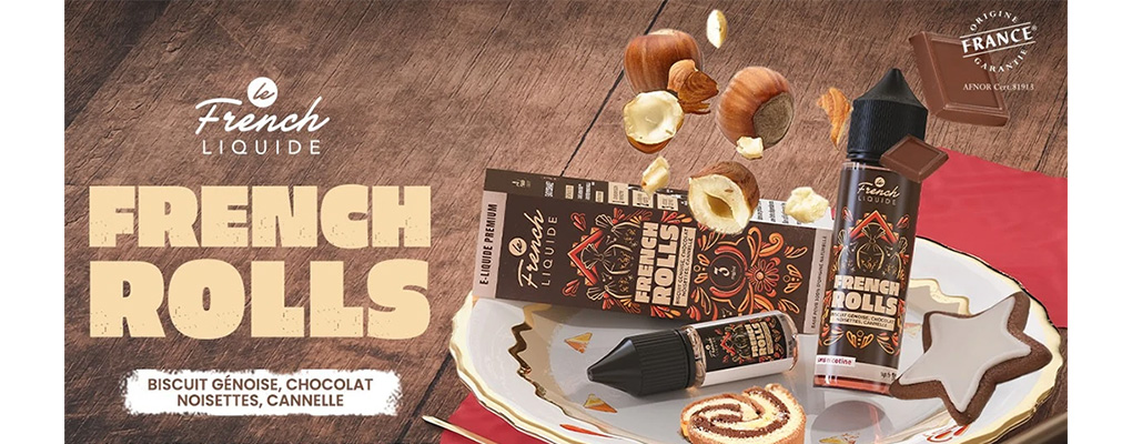 E-liquide French Rolls