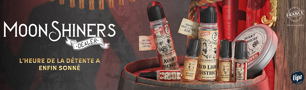 E-liquide Moonshiners Avant Première Red Light