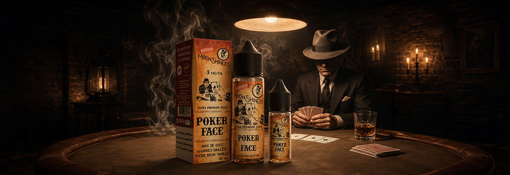 E-liquide Moonshiners Poker Face