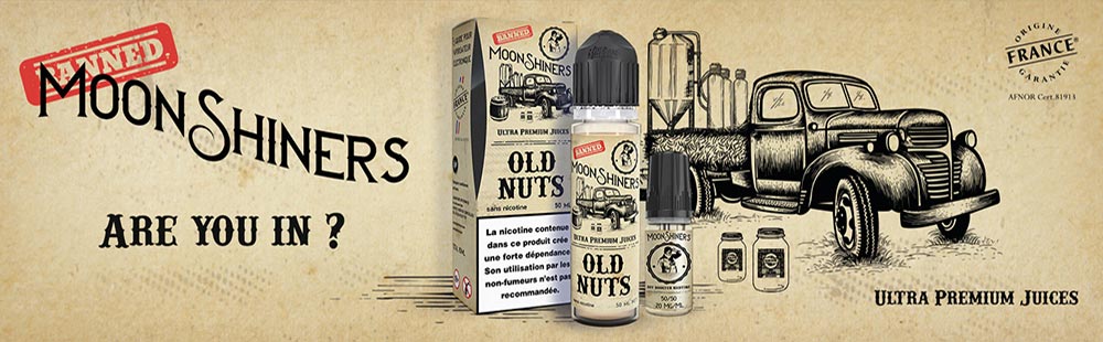 E-liquide Old Nuts Moonshiners