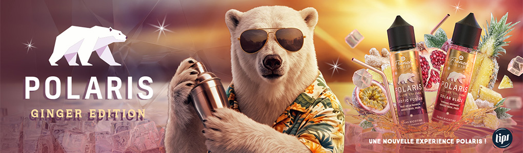 E-liquides Polaris Ginger Edition