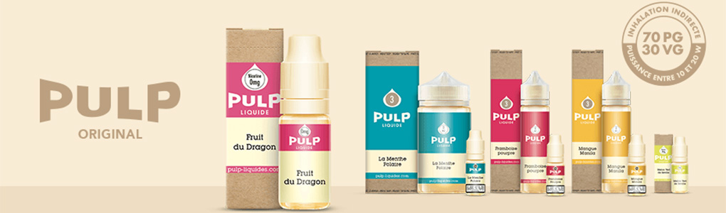 E-liquides PULP Original