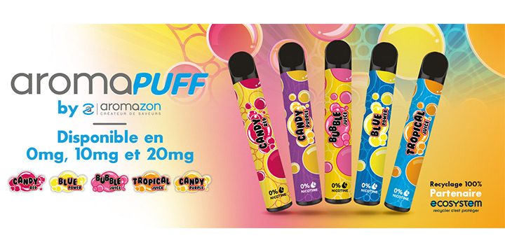 Pods jetables AromaPuff